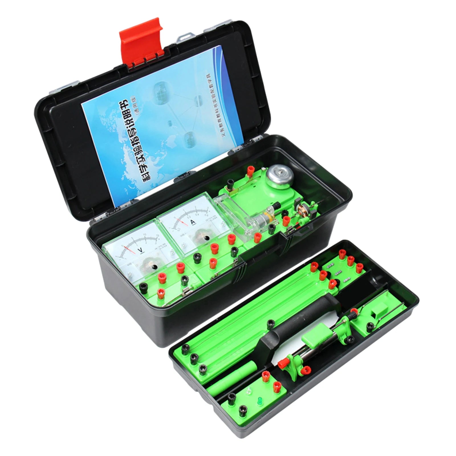 Electricity and Magnetism Kit Electricity Discovery Circuit Learning Kits Physics Basic Circuit Board Kit for Students Classroom