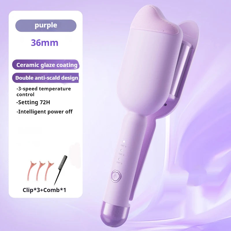Electric Hair Curler 36mm Large Wave Styling Ceramic Hair Long Lasting Curling Iron Styling Tool Curling Wand Hair Waver